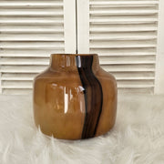 Vaas Glas Bruin L