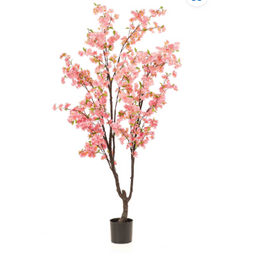 Cherry Blossom Tree Pink 210 cm